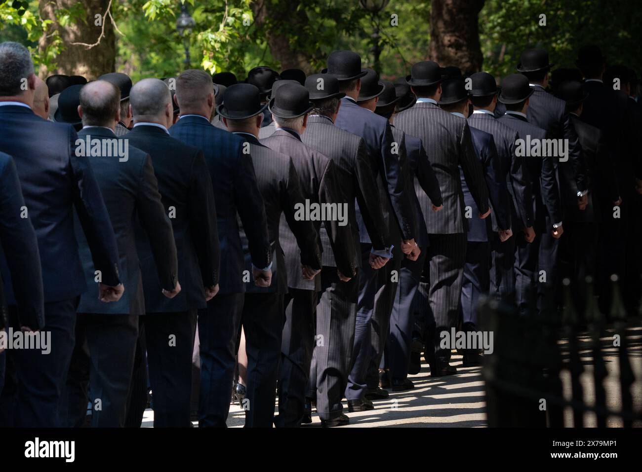 Cavalleria domenica. Centenary Parade e servizio della Combined Cavalry Old Comrades Association presso il Cavalry Memorial di Hyde Park. Foto Stock