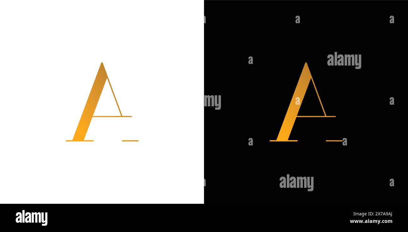 Design semplice ed elegante Con logo Illustrazione Vettoriale