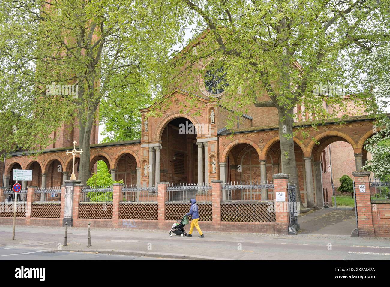 Johanniskirche, Alt-Moabit, Mitte, Berlino, Deutschland *** Johanniskirche, Alt Moabit, Mitte, Berlino, Germania Foto Stock