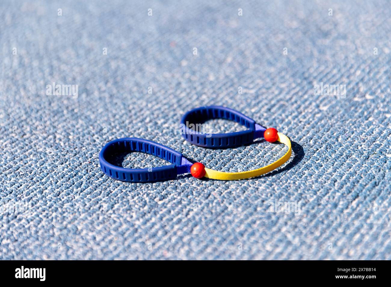 Ancoraggio su pista, Foto Stock