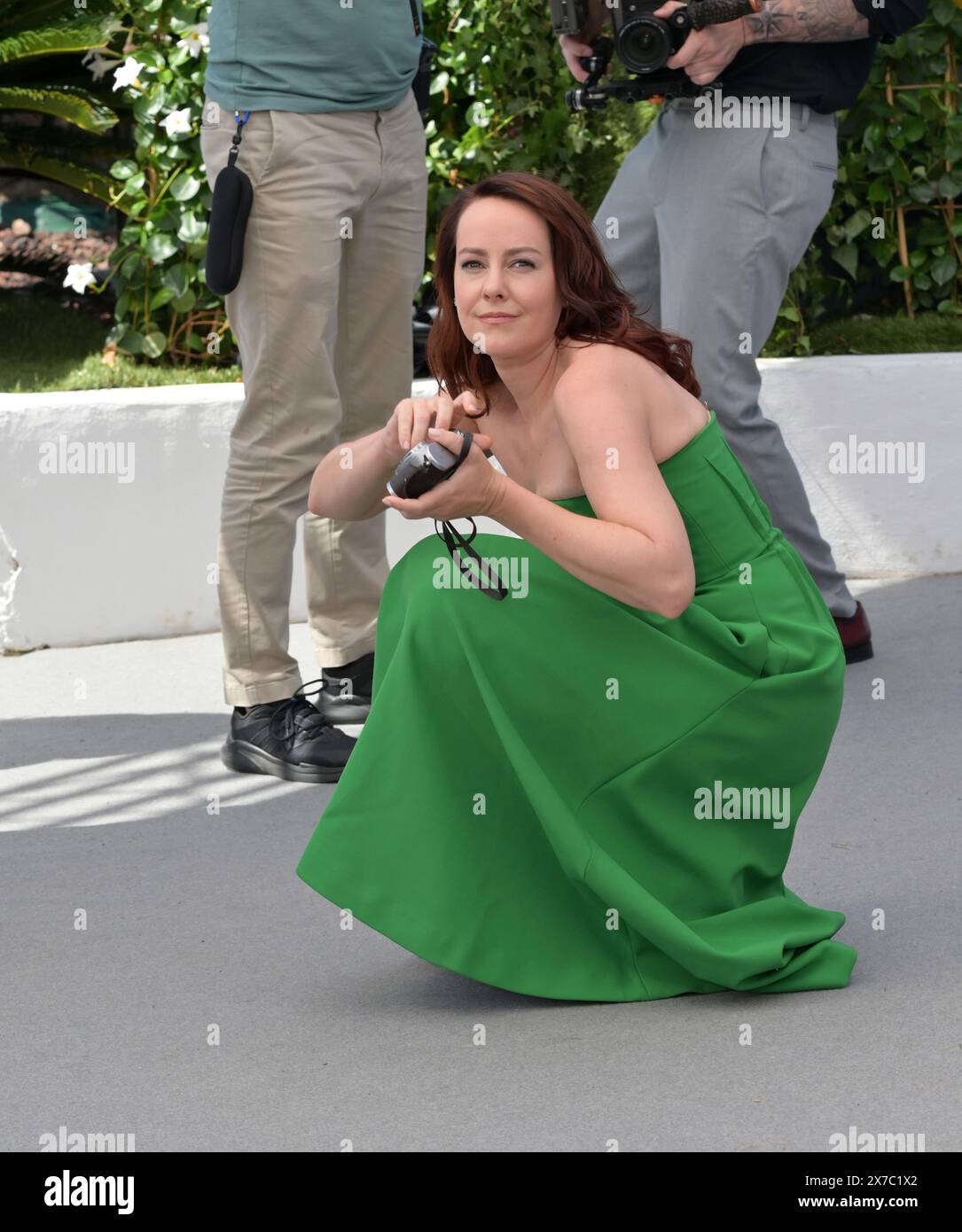 Cannes, Francia. 19 maggio 2024. CANNES, FRANCIA. 19 maggio 2024: Jena Malone at the Horizon: An American Saga photocall al 77° Festival di Cannes. Crediti fotografici: Paul Smith/Alamy Live News Foto Stock