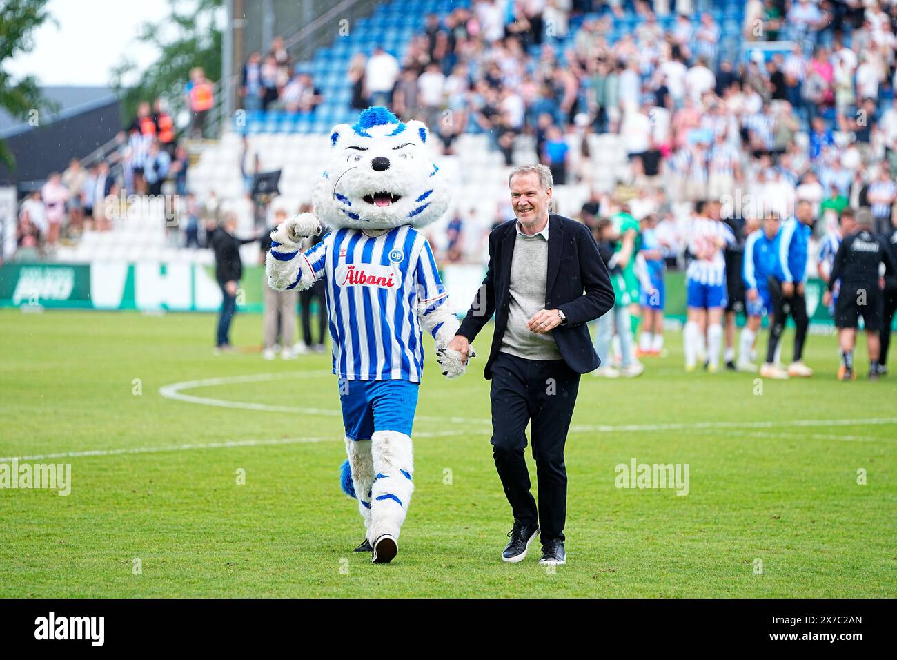 Odense, Danimarca. 19 maggio 2024. 3F Super League match tra OB e Randers FC al Nature Energy Park di Odense, domenica 19 maggio 2024. (Foto: Mads Claus Rasmussen/Scanpix 2024) credito: Ritzau/Alamy Live News Foto Stock