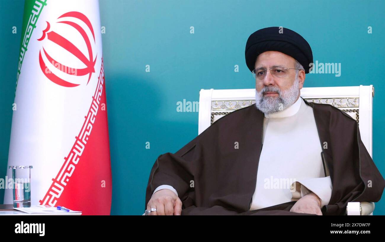 EBRAHIM RAISI politico iraniano nel 2024. Foto: Ufficio presidenziale iraniano Foto Stock