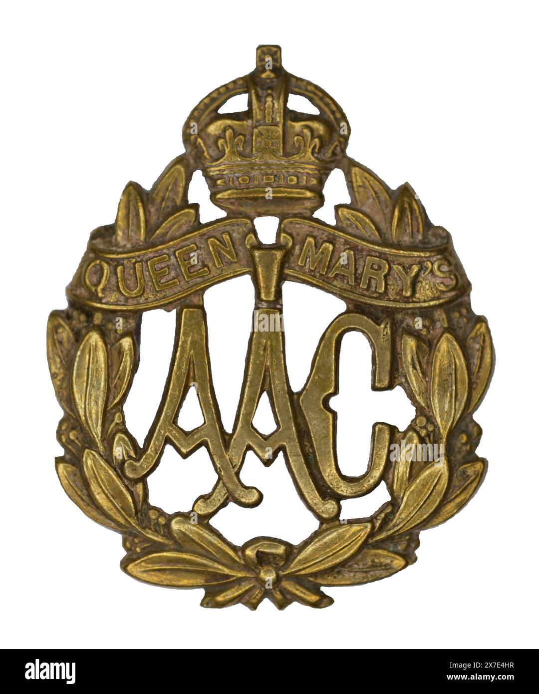 Stemma del Queen Mary's Army Auxiliary Corps, c. 1918-1921. Foto Stock