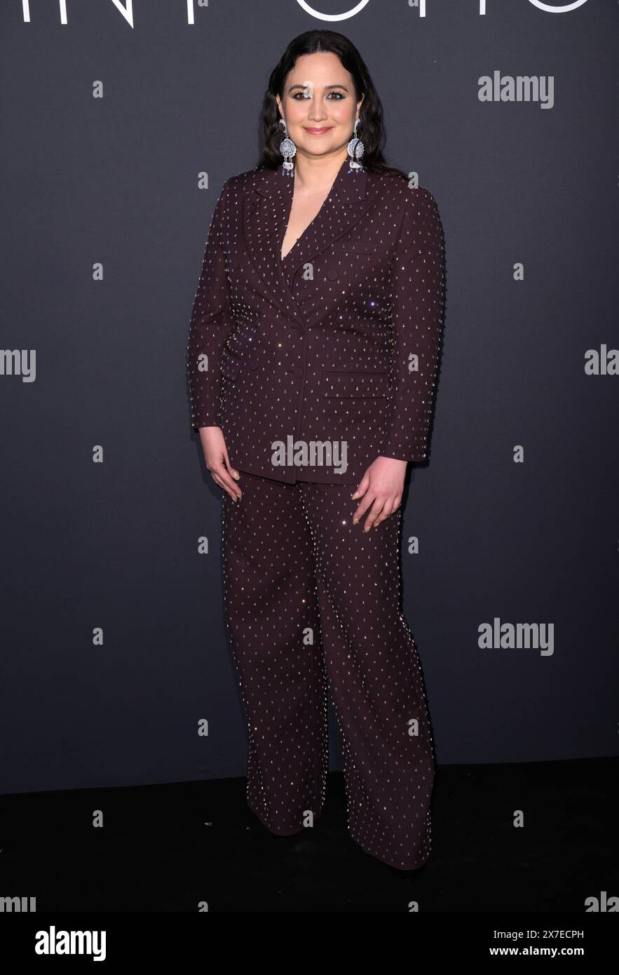 Cannes, Francia. 19 maggio 2024. Lily Gladstone partecipa ai KERING Women in Motion Awards 2024 e alla cena presidenziale del Festival di Cannes, in Place de la Castre, parte della 77a edizione del Festival di Cannes. Crediti: Doug Peters/EMPICS/Alamy Live News Foto Stock