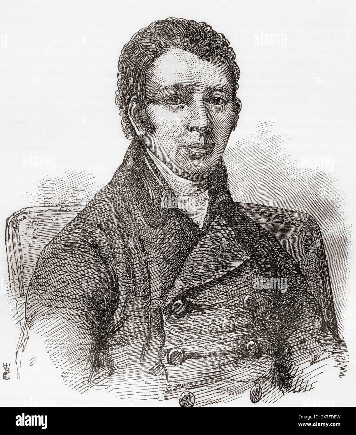 William Conyngham Plunket, i barone Plunket, 1764–1854. Politico irlandese, avvocato e Lord Cancelliere d'Irlanda. Dalla storia illustrata dell'Inghilterra di Cassell. Foto Stock