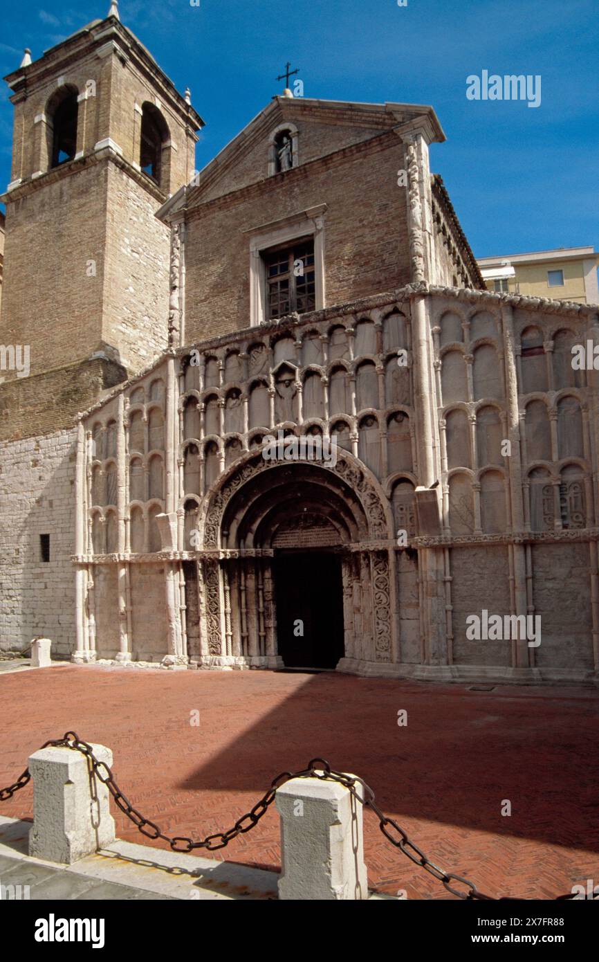 Italia, Marche, Ancona, Chiesa di Santa Maria in Piazza Foto Stock