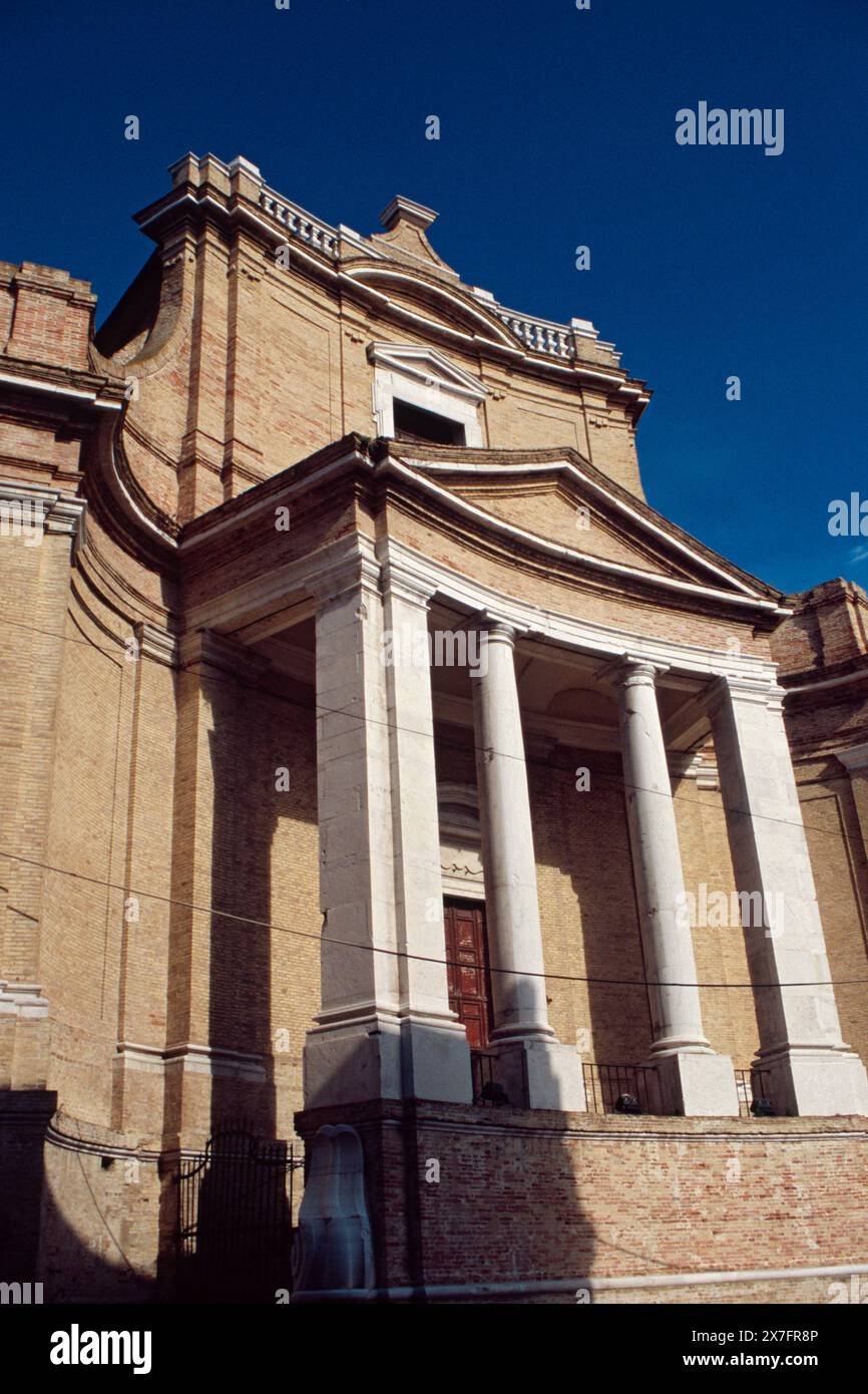 Italiy, Marche, Ancona, Chiesa del Gesù di Luigi Vanvitelli architetto Foto Stock