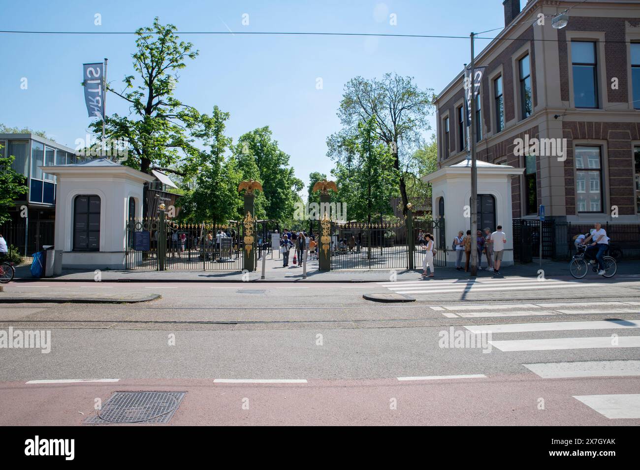 Ingresso allo zoo Artis di Amsterdam nei Paesi Bassi 18-5-2024 Foto Stock