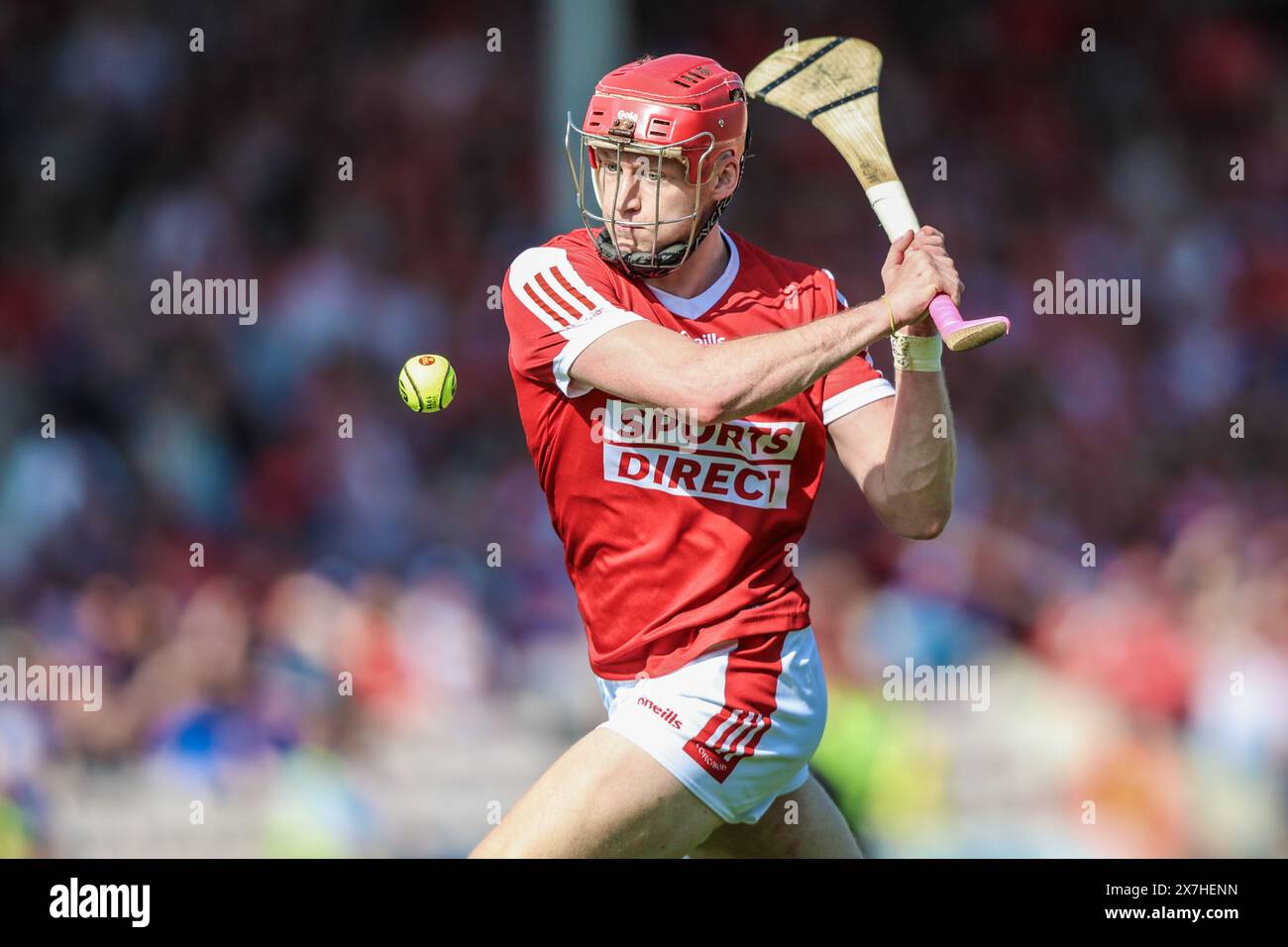 19 maggio 2024, Thurles, Irlanda - Alan Connolly di Cork durante il Munster Senior Hurling Championship: Tipperary 1-21 - Cork 4-30. Foto Stock