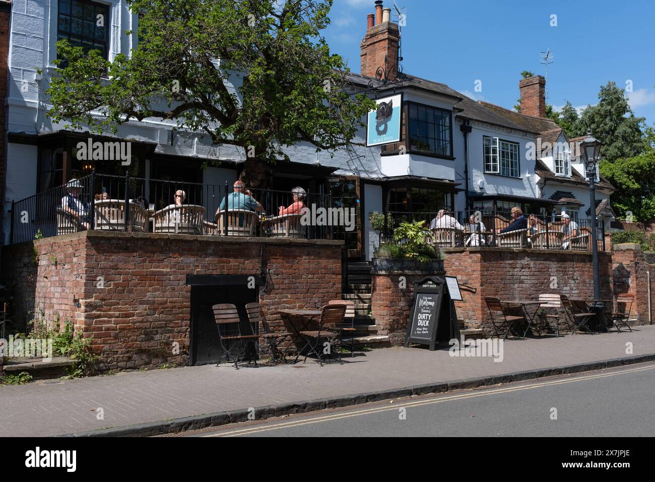 Dirty Duck pub, Stratford Upon Avon, Warwickshire, Regno Unito Foto Stock