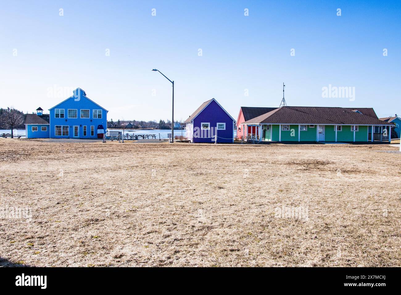 Parco a Shediac, New Brunswick, Canada Foto Stock