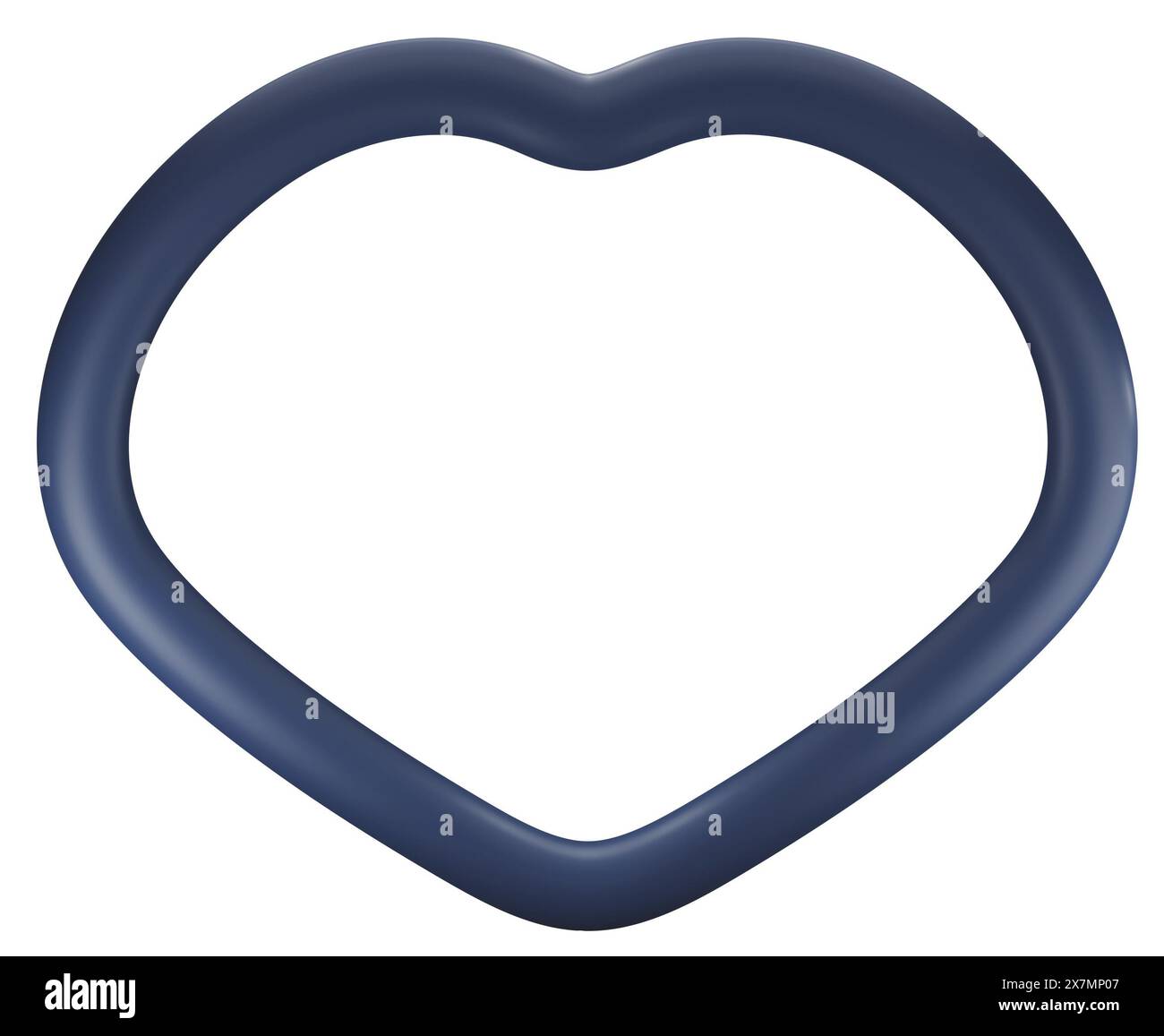 Illustrazione dell'oggetto di rendering 3D, clipart geometrico astratto Foto Stock