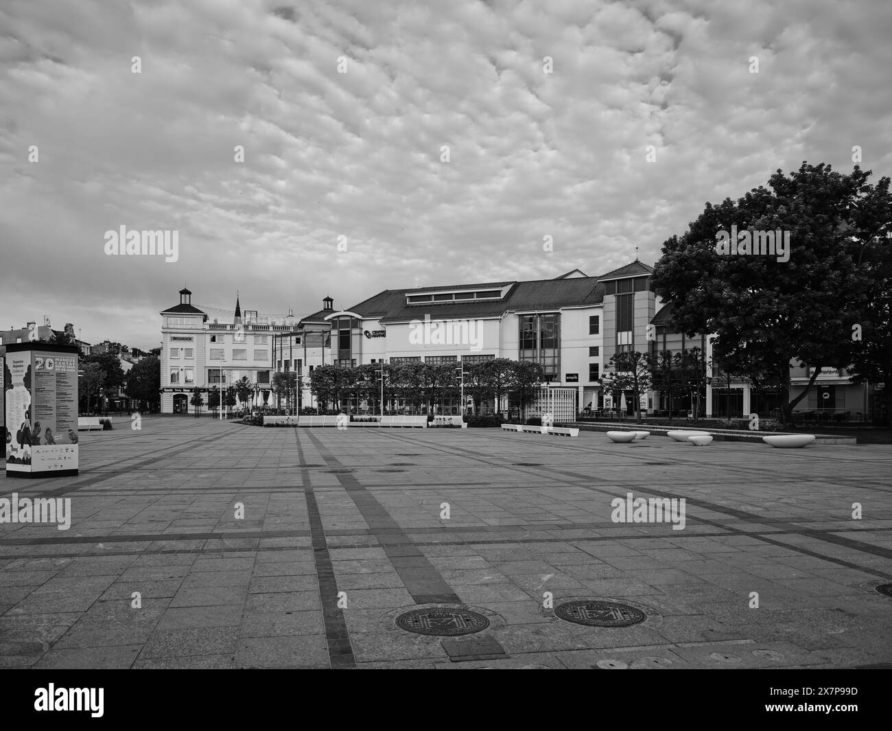 Bell'esempio di arco su una bellissima città nel nord della Polonia. Sopot, Golfo di Danzica, Mar Baltico, Polonia, Europa. Foto Stock