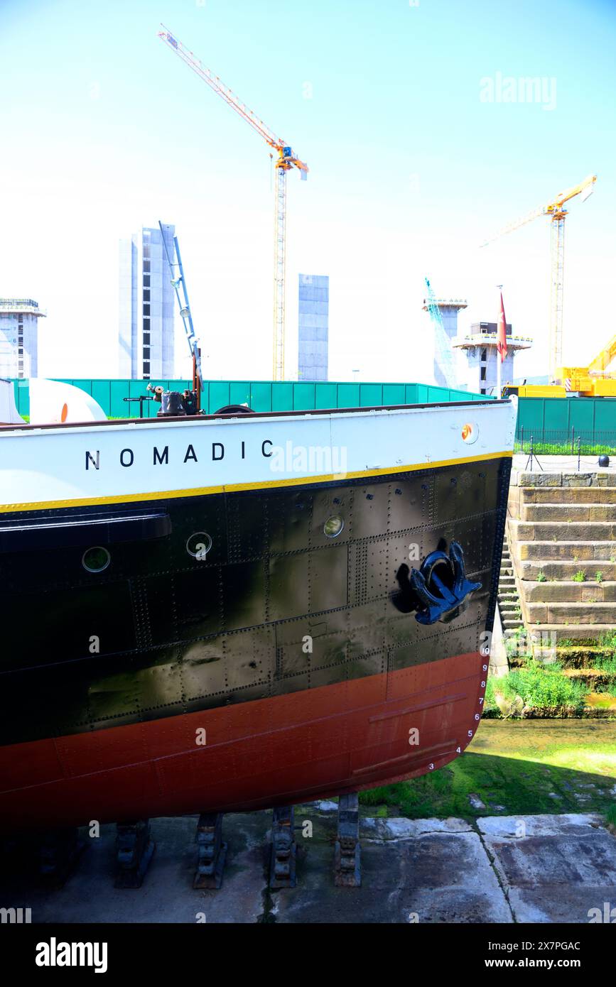 Titanic Quarter Belfast Irlanda del Nord Foto Stock