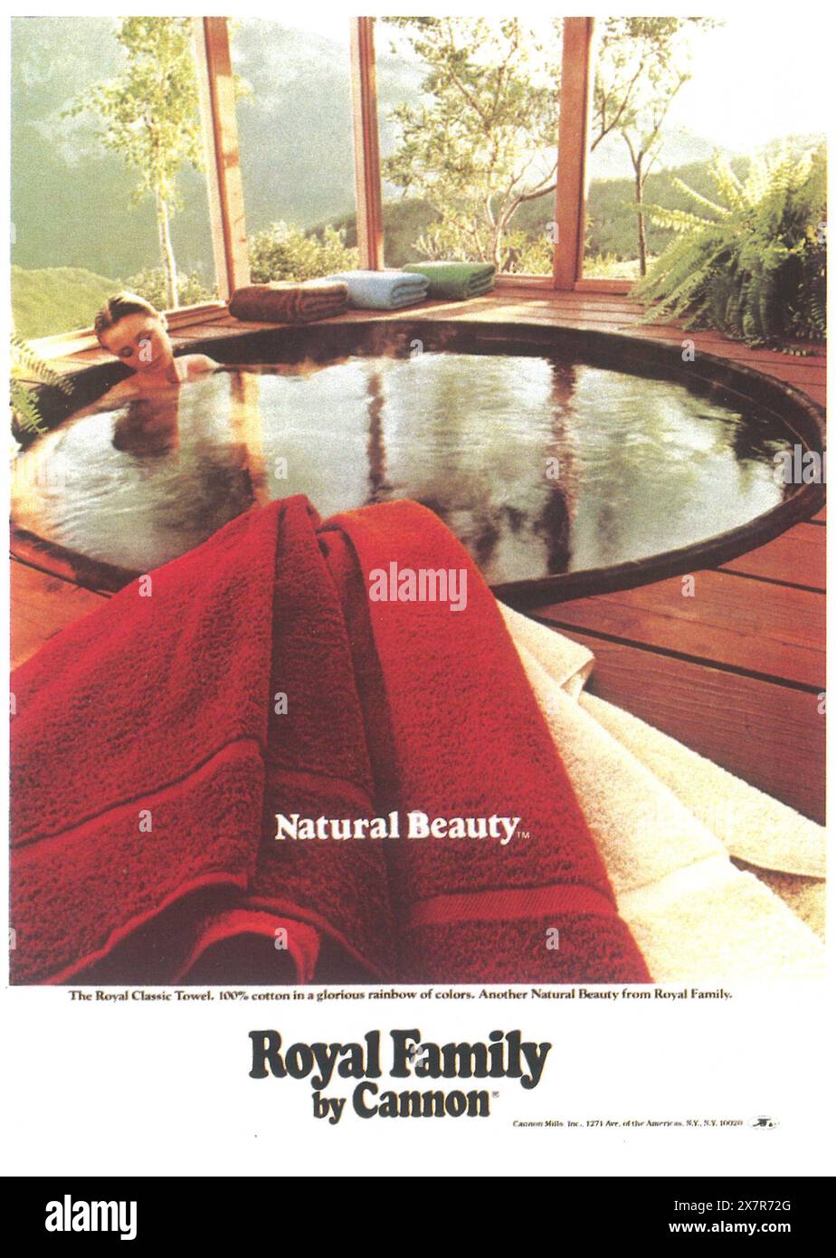 1977 teli Cannon ad Foto Stock