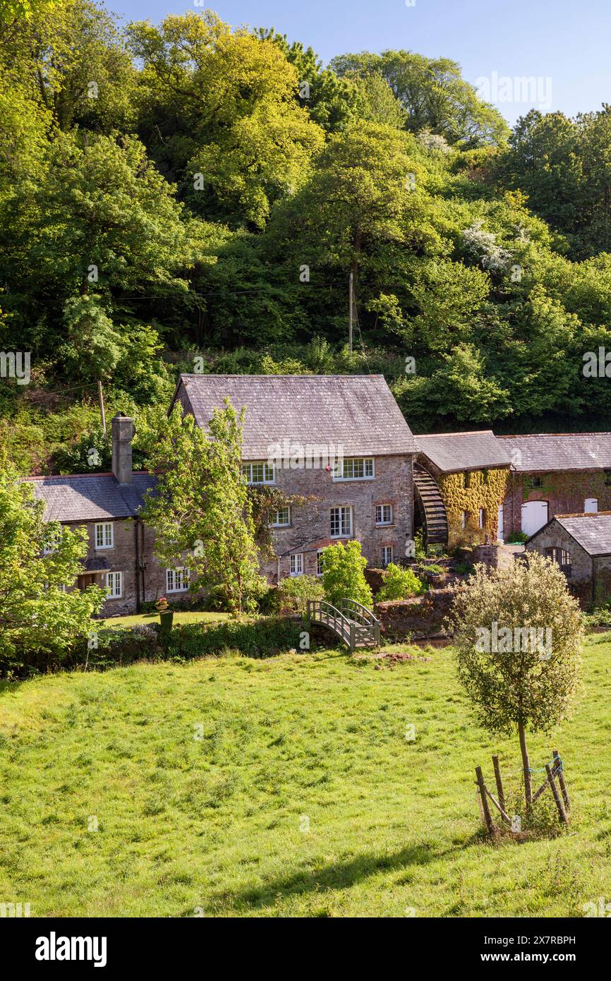 Inghilterra, Devon, South Hams, East Cornworthy, Brambletorre Mill Foto Stock