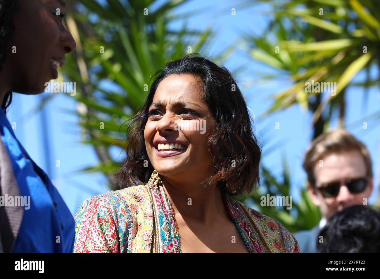 21 maggio 2024, Cannes, Costa azzurra, Francia: SHAHANA GOSWAMI posa durante la photocall "Santosh" al 77° Festival annuale di Cannes al Palais des Festivals di Cannes, Francia (Credit Image: © Mickael Chavet/ZUMA Press Wire) SOLO PER USO EDITORIALE! Non per USO commerciale! Foto Stock