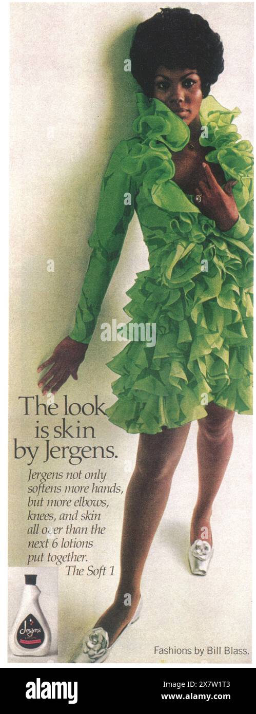 1970 Jergens lozione ad Foto Stock