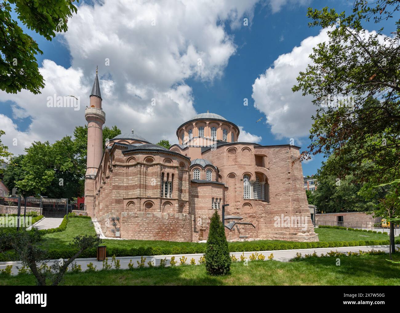 Moschea Kariye nel distretto di Fatih a Istanbul, Turchia Foto Stock
