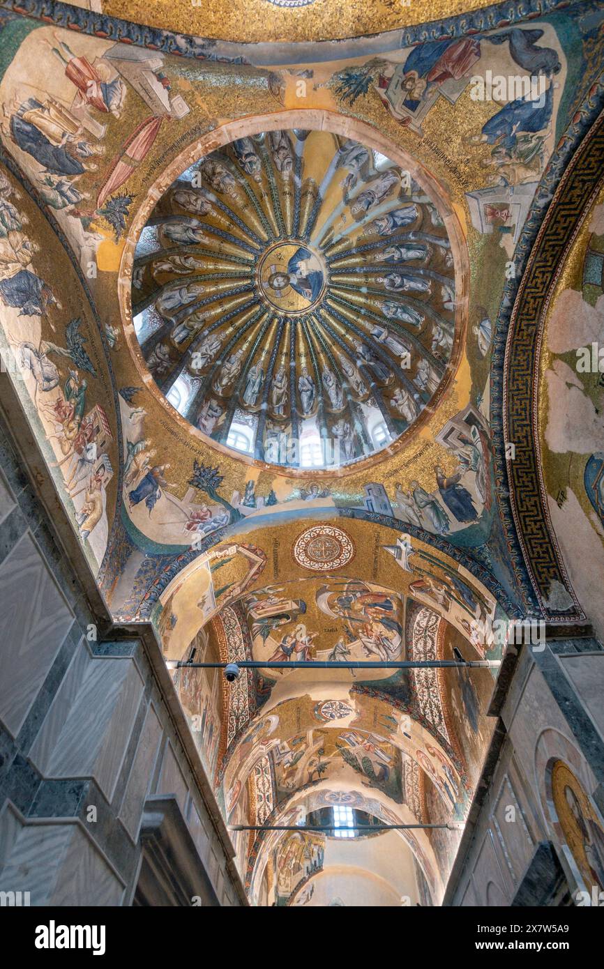 Moschea Kariye nel distretto di Fatih a Istanbul, Turchia Foto Stock