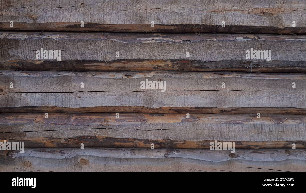 Sfondo di una vecchia tavola di legno. Foto Stock