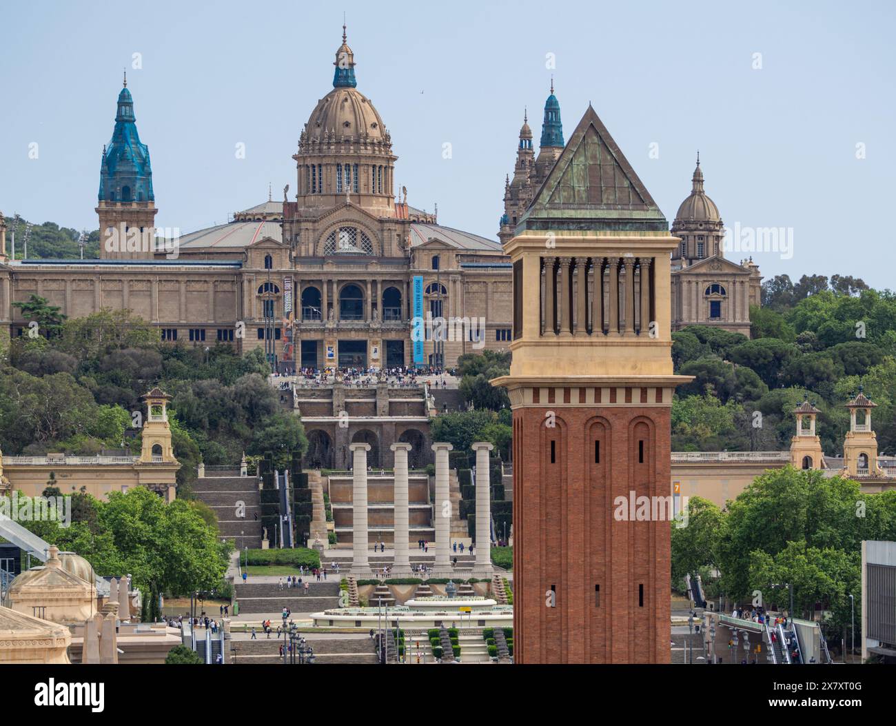 Museo Nazionale d'Arte della Catalogna (MNAC) Foto Stock