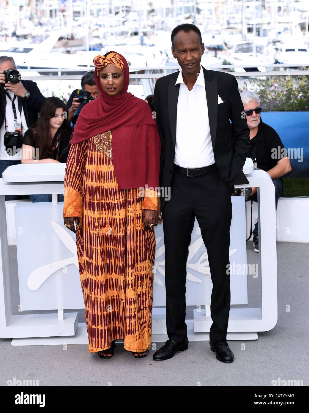 Cannes, Francia. 22 maggio 2024. Cannes, 77° Festival di Cannes 2024 film fotografico "il villaggio accanto al paradiso" nella foto: Anab Ahmed Ibrahim, Ahmed Ali Farah credito: Agenzia fotografica indipendente/Alamy Live News Foto Stock