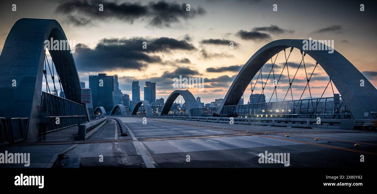 6th St Bridge Foto Stock