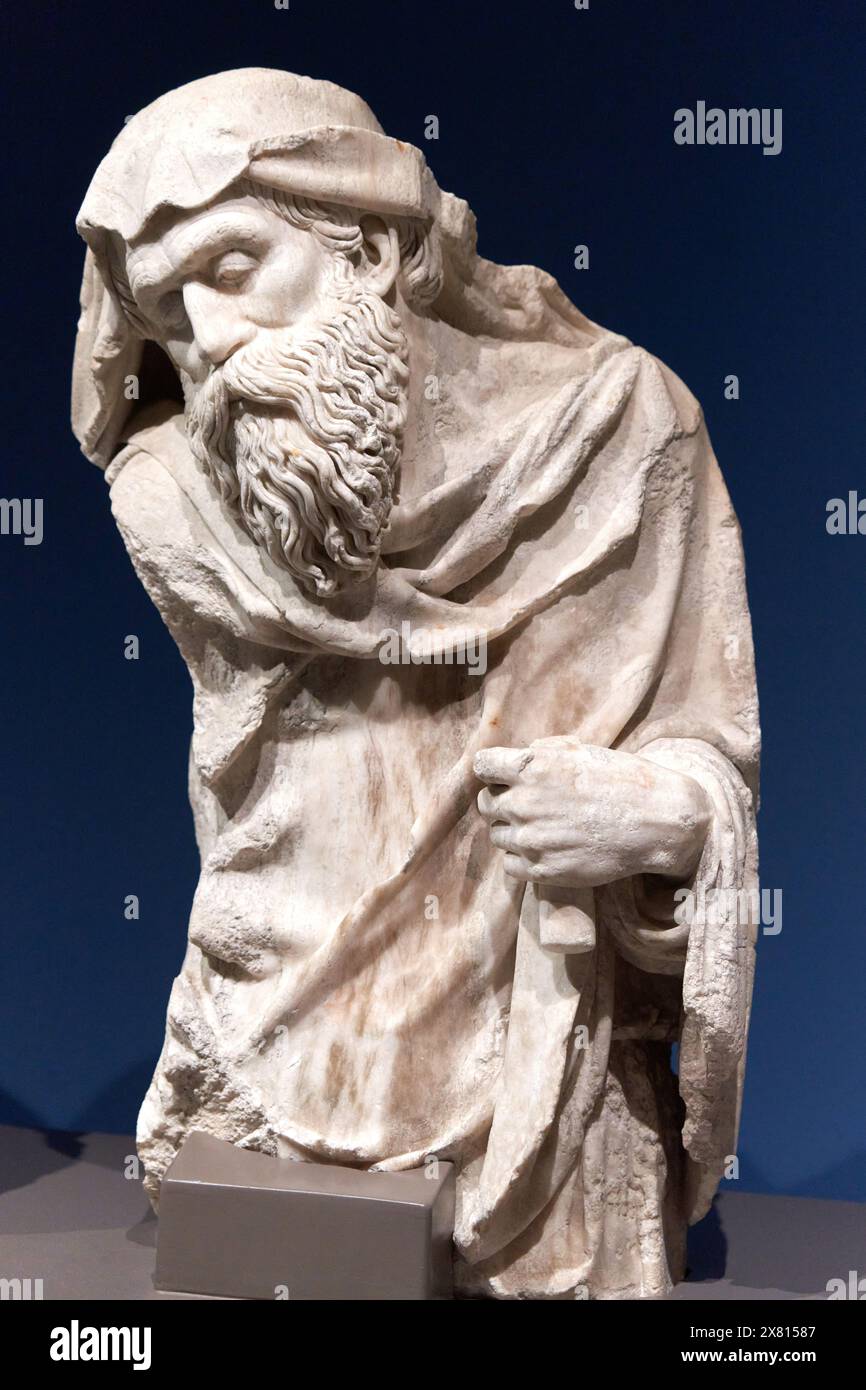 Damià Forment, Dormizione della Vergine, 1534-1537, Museo Nazionale di Arte Catalana, Museu Nacional d’Art de Catalunya, MNAC, Barcellona, Spagna, Europa Foto Stock