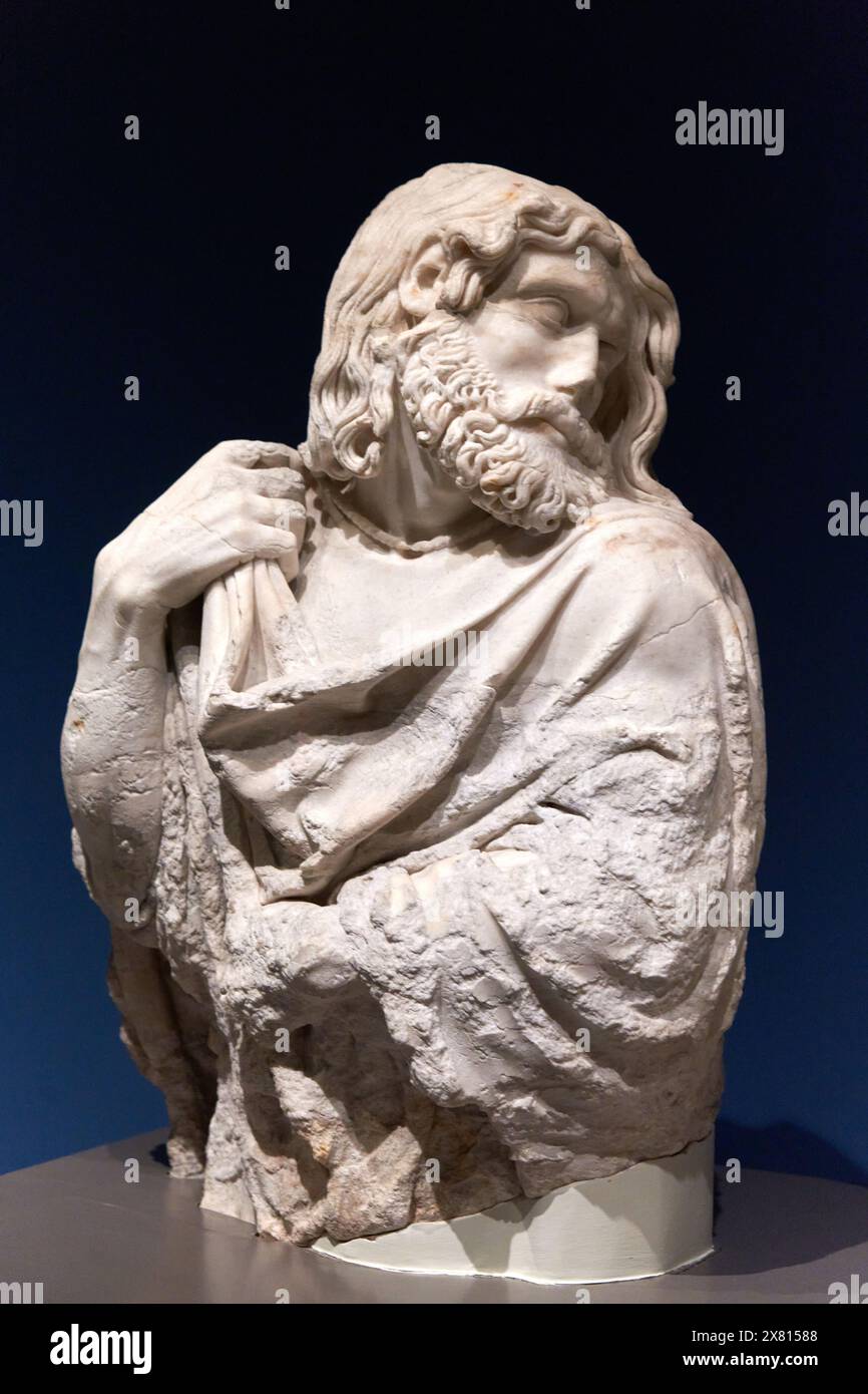 Damià Forment, Dormizione della Vergine, 1534-1537, Museo Nazionale di Arte Catalana, Museu Nacional d’Art de Catalunya, MNAC, Barcellona, Spagna, Europa Foto Stock