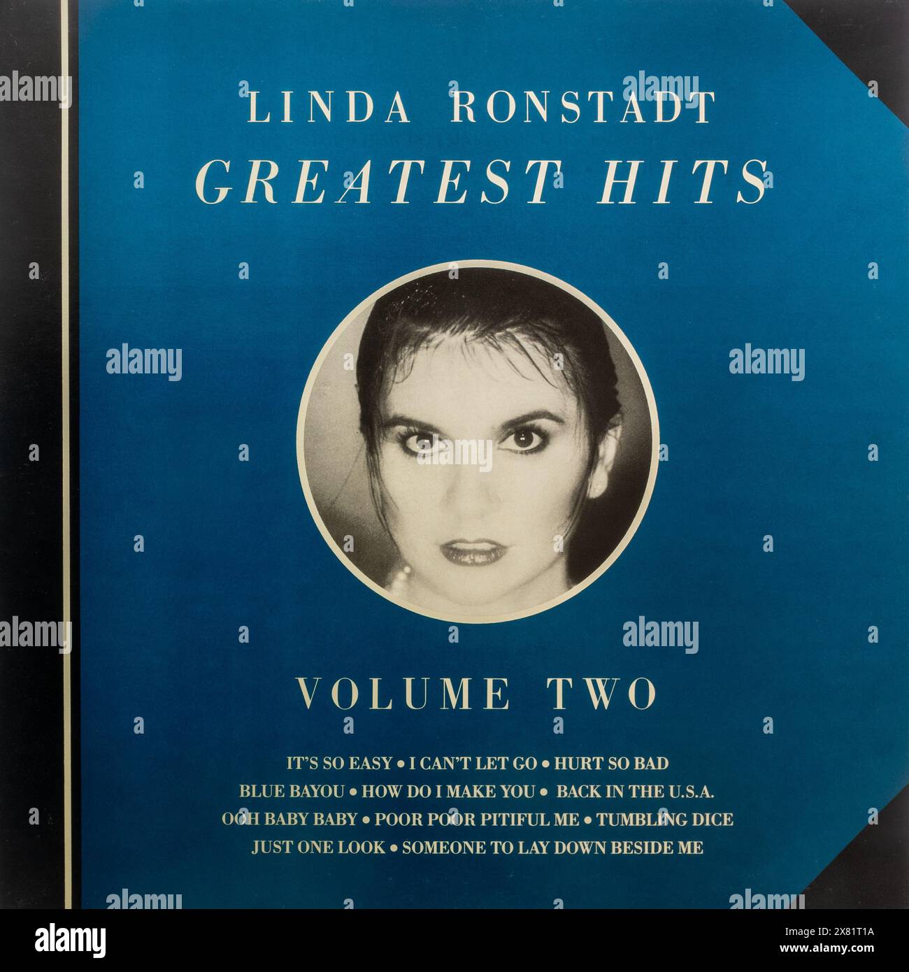Linda Ronstadt Greatest Hits volume Two, disco LP in vinile Foto Stock