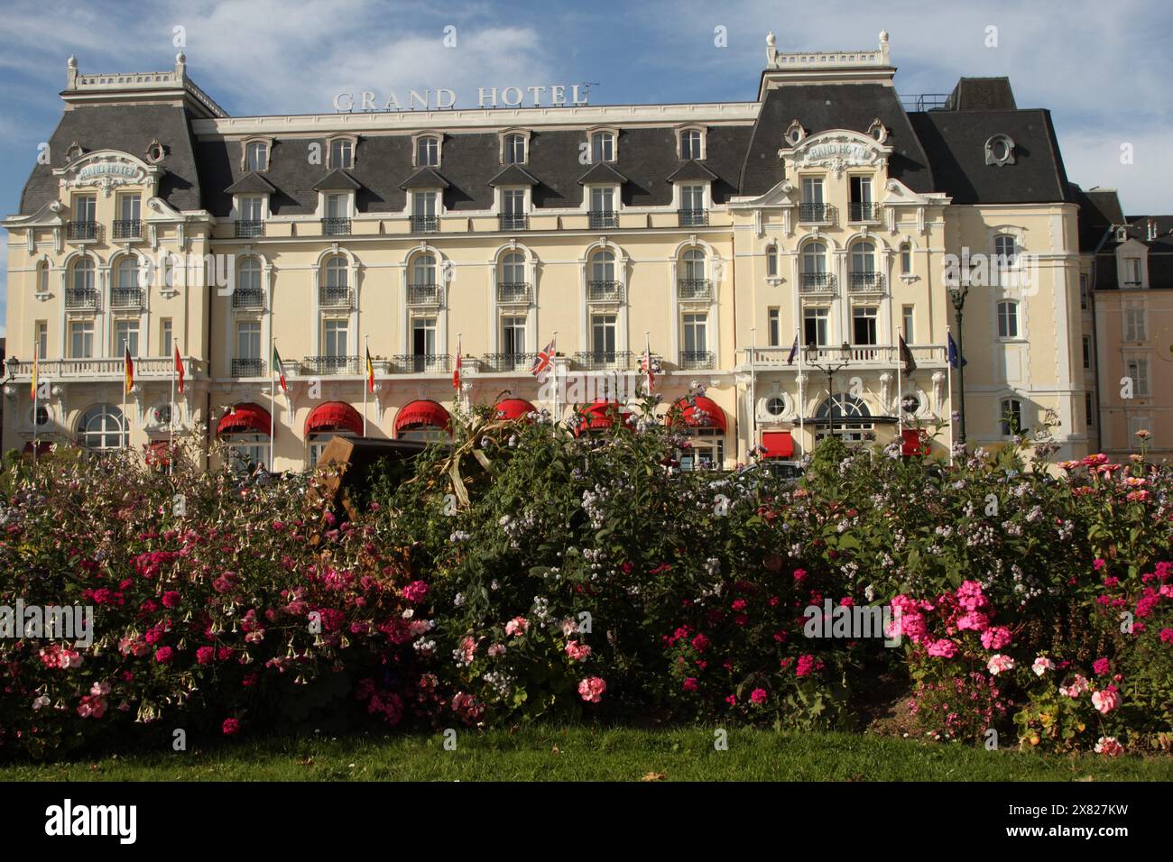 Grand Hotel, Cabourg, Normandia Francia Foto Stock