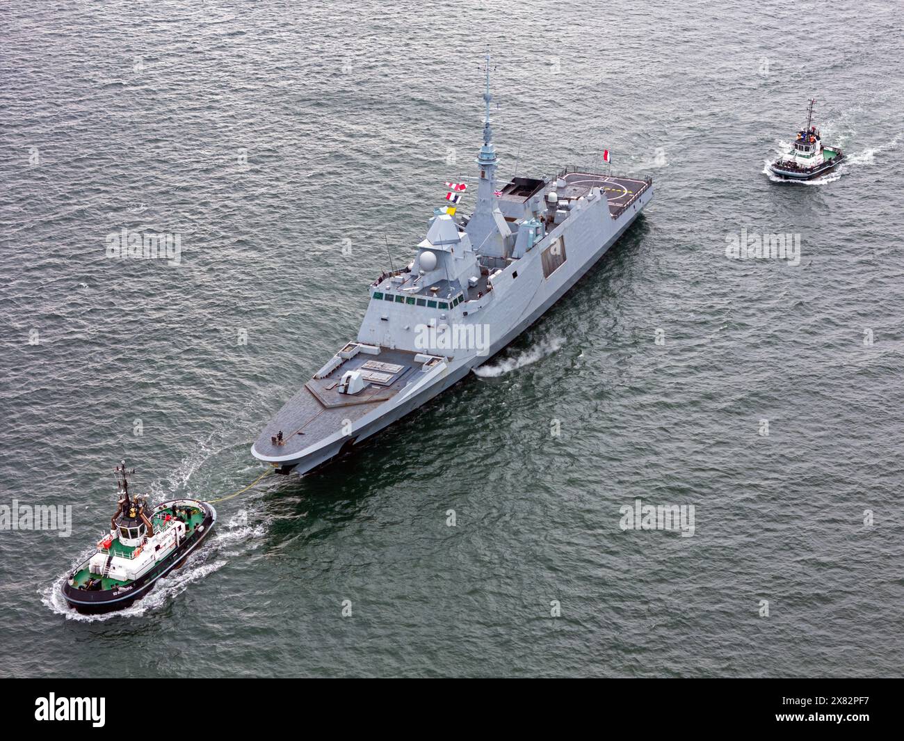 FS Aquitaine è una fregata FREMM gestita dalla Marine Nationale francese. Foto Stock