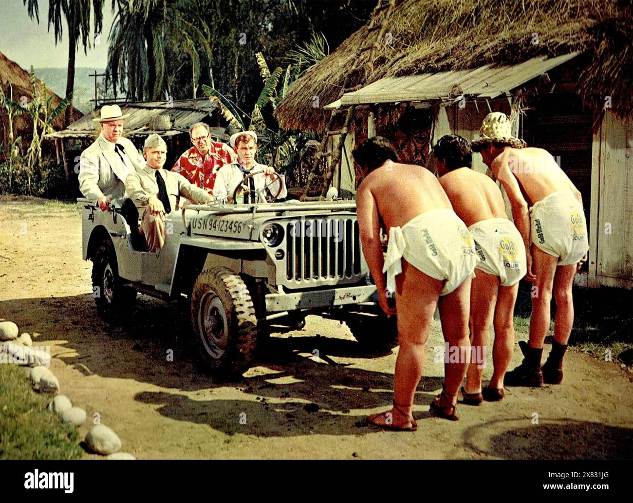 NON AVVICINARTI ALL'ACQUA PELLICOLA MGM 1957 Foto Stock