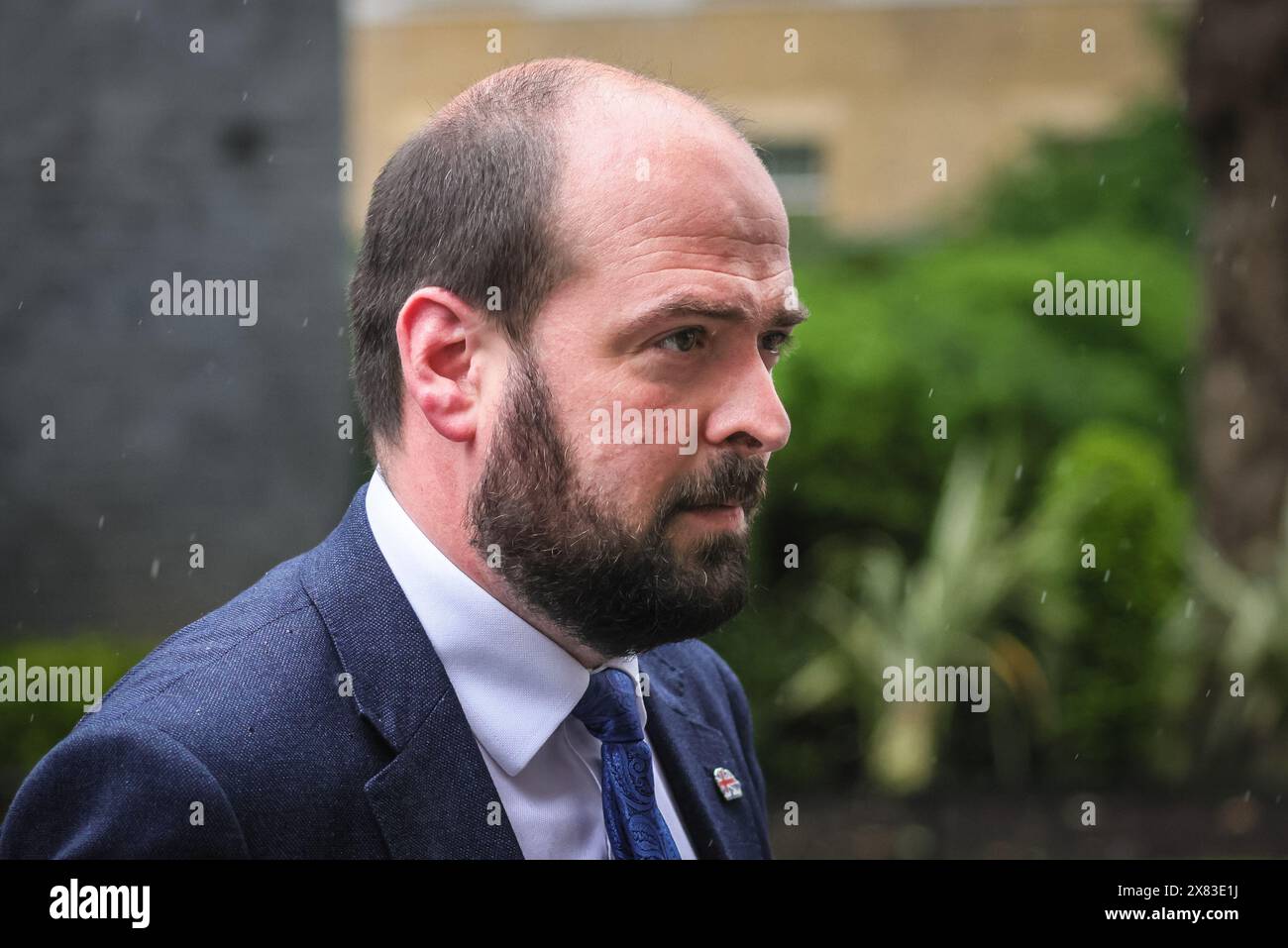 Londra, Regno Unito. 22 maggio 2024. Richard Holden, deputato, Presidente del Partito Conservatore, Ministro senza portafoglio. I ministri partecipano ad una riunione del gabinetto di governo al 10 di Downing Street poco prima che il primo ministro Rishi Sunak faccia il suo discorso per annunciare la data delle elezioni generali al 4 luglio 2024. Crediti: Imageplotter/Alamy Live News Foto Stock