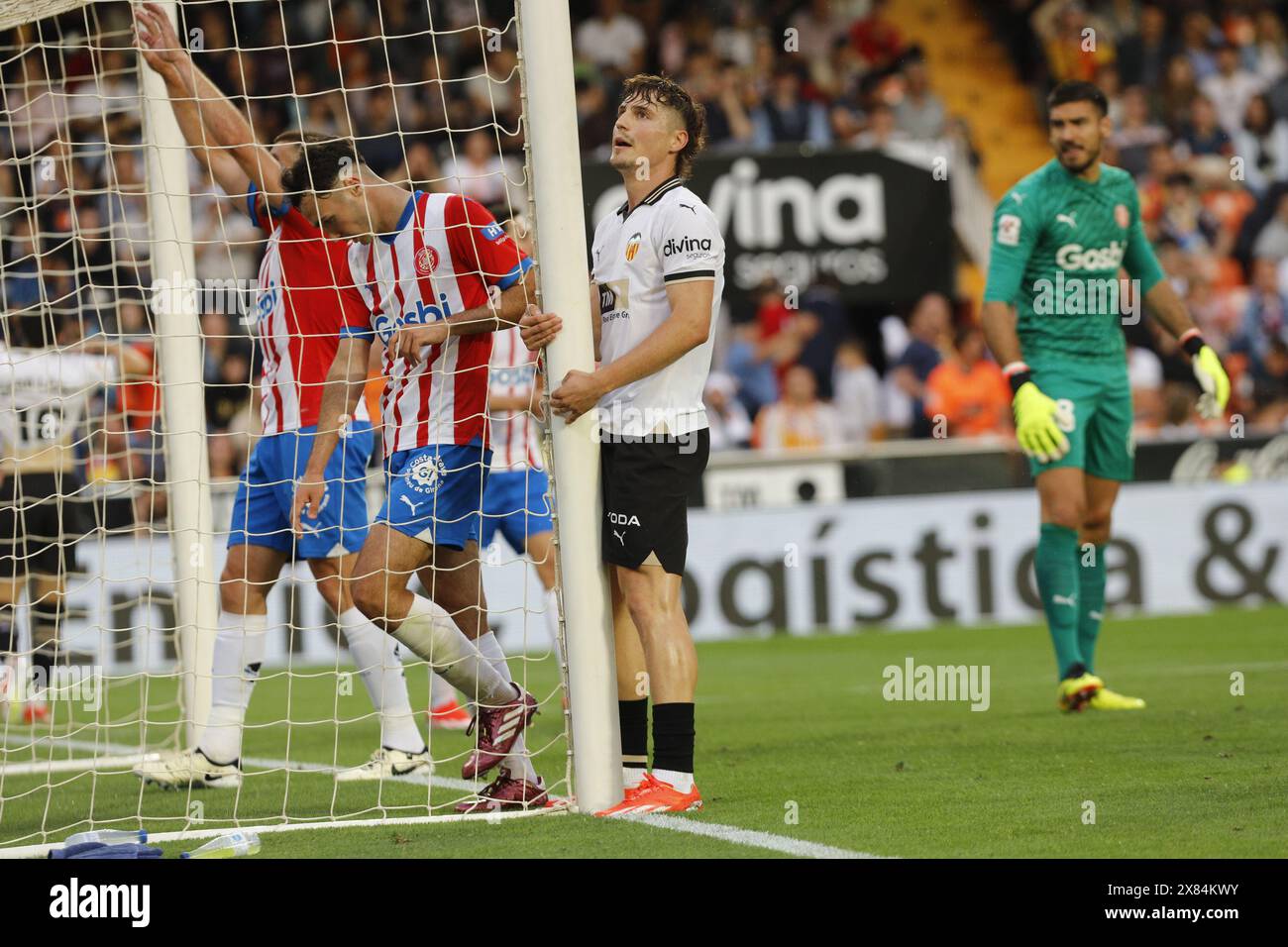 Diego Lopez dal team Valencia CF Foto Stock