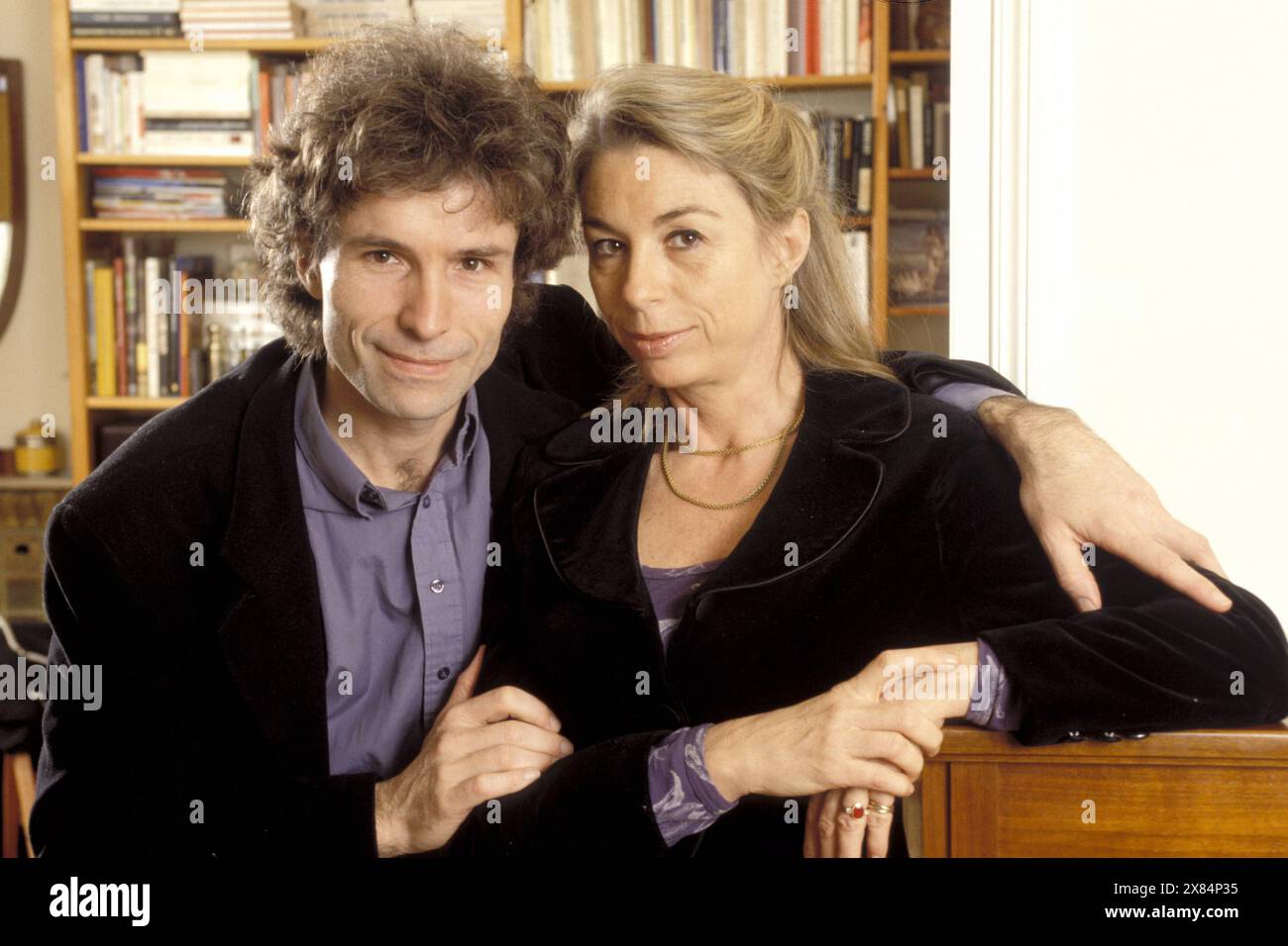 DAVID Catherine (Catherine Gradwohl) et De TONNAC Jean Philippe (Jean-Philippe) - Data : 19990201 ©John Foley/Opale.Photo Foto Stock