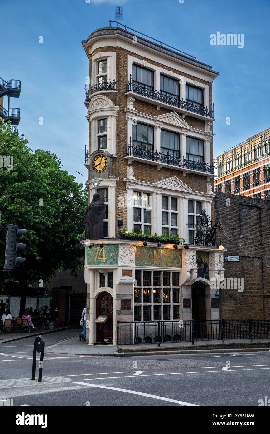 Il frate nero pub di Blackfriars London REGNO UNITO Foto Stock