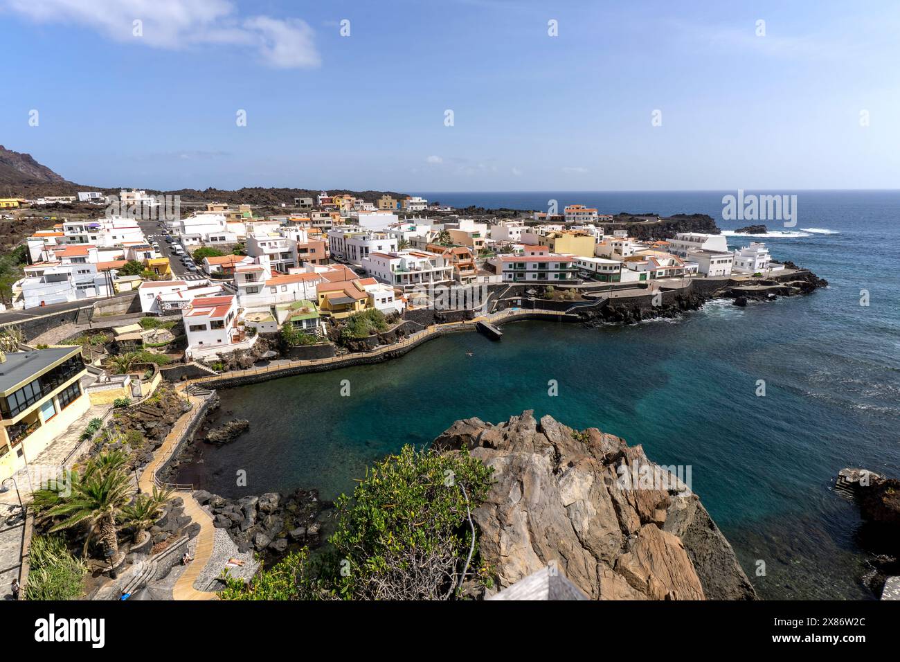 Tamaduste sull'isola Canaria di El Hierro Foto Stock