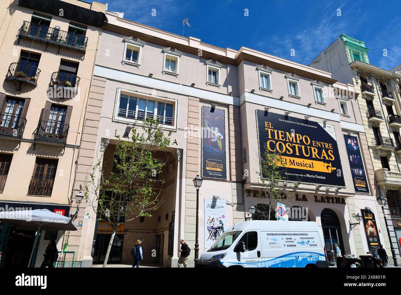 Madrid, Spagna - 8 aprile 2024: Teatro la Latina nel quartiere la Latina nella città di Madrid, Spagna Foto Stock