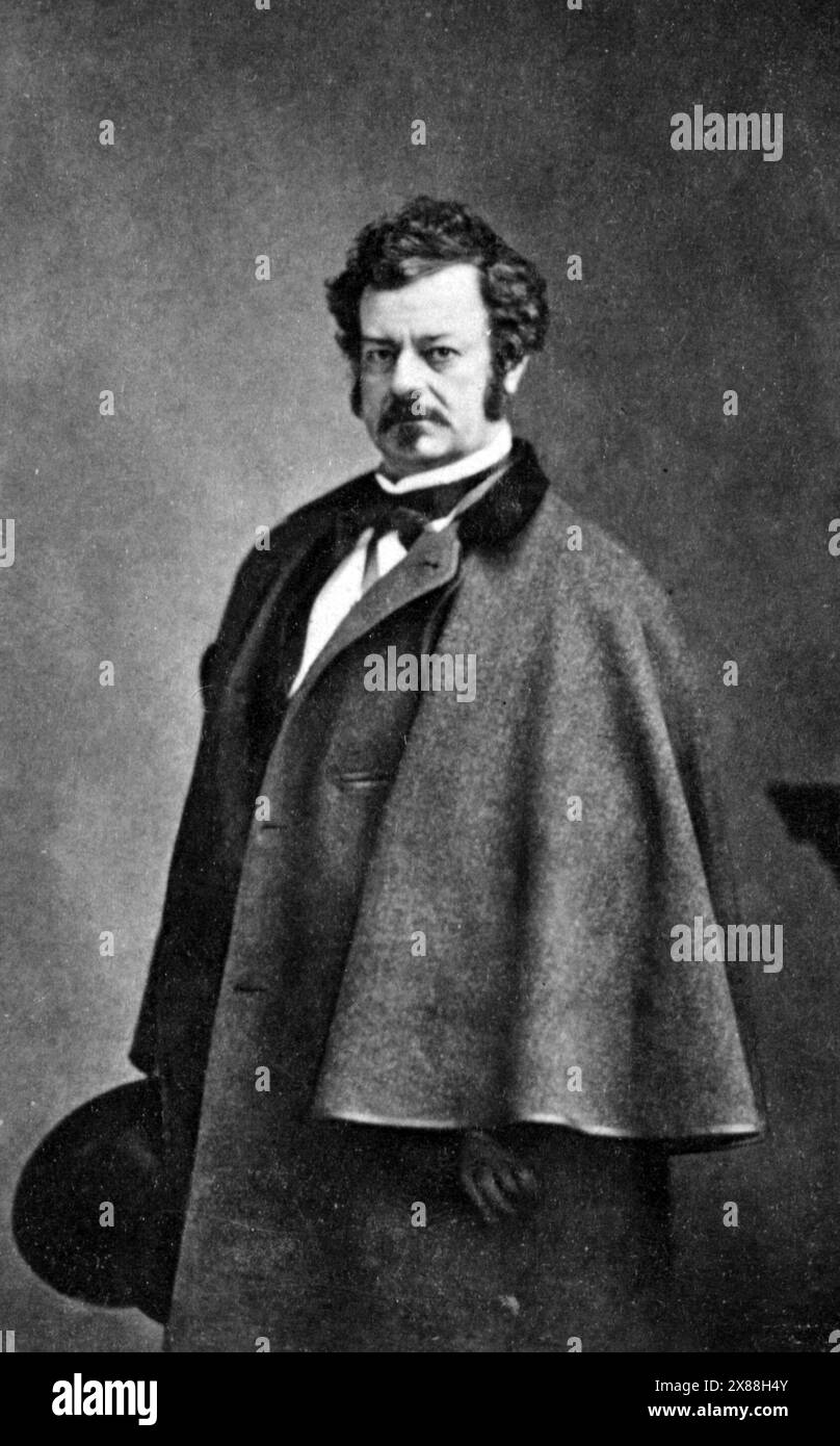 Edwin Forrest, Edwin Forrest (1806 – 1872), attore shakespeariano americano. Foto Stock