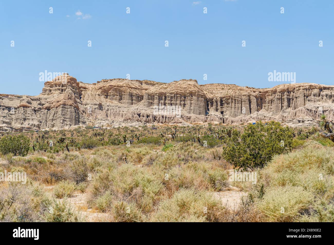 Il Red Rock Canyon State Park in California Foto Stock