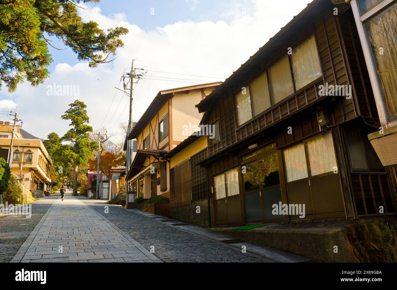 MT. Villaggio Daisen nel distretto di Saihaku, prefettura di Tottori, Chugoku, Giappone. Foto Stock