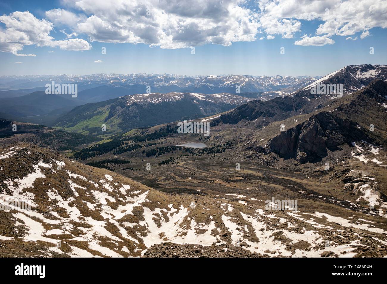 Paesaggio nel Mount Blue Sky Wilderness, Colorado Foto Stock