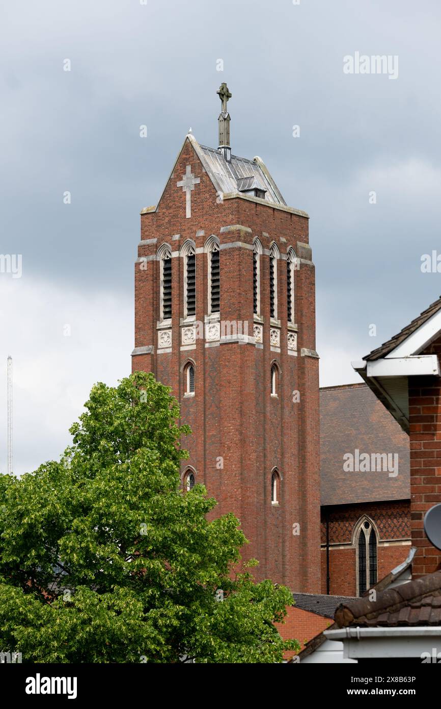 St. Alban the Martyr Church, Highgate, Birmingham, Regno Unito Foto Stock