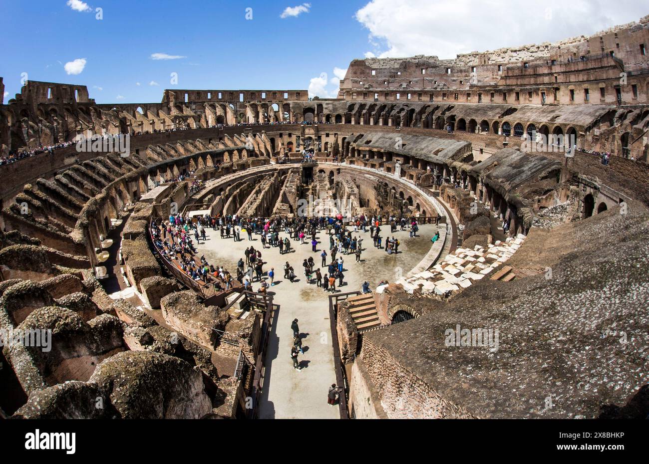 Roma: Colosseo Foto Stock