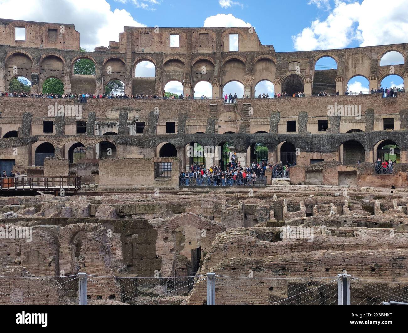 Roma: Colosseo Foto Stock