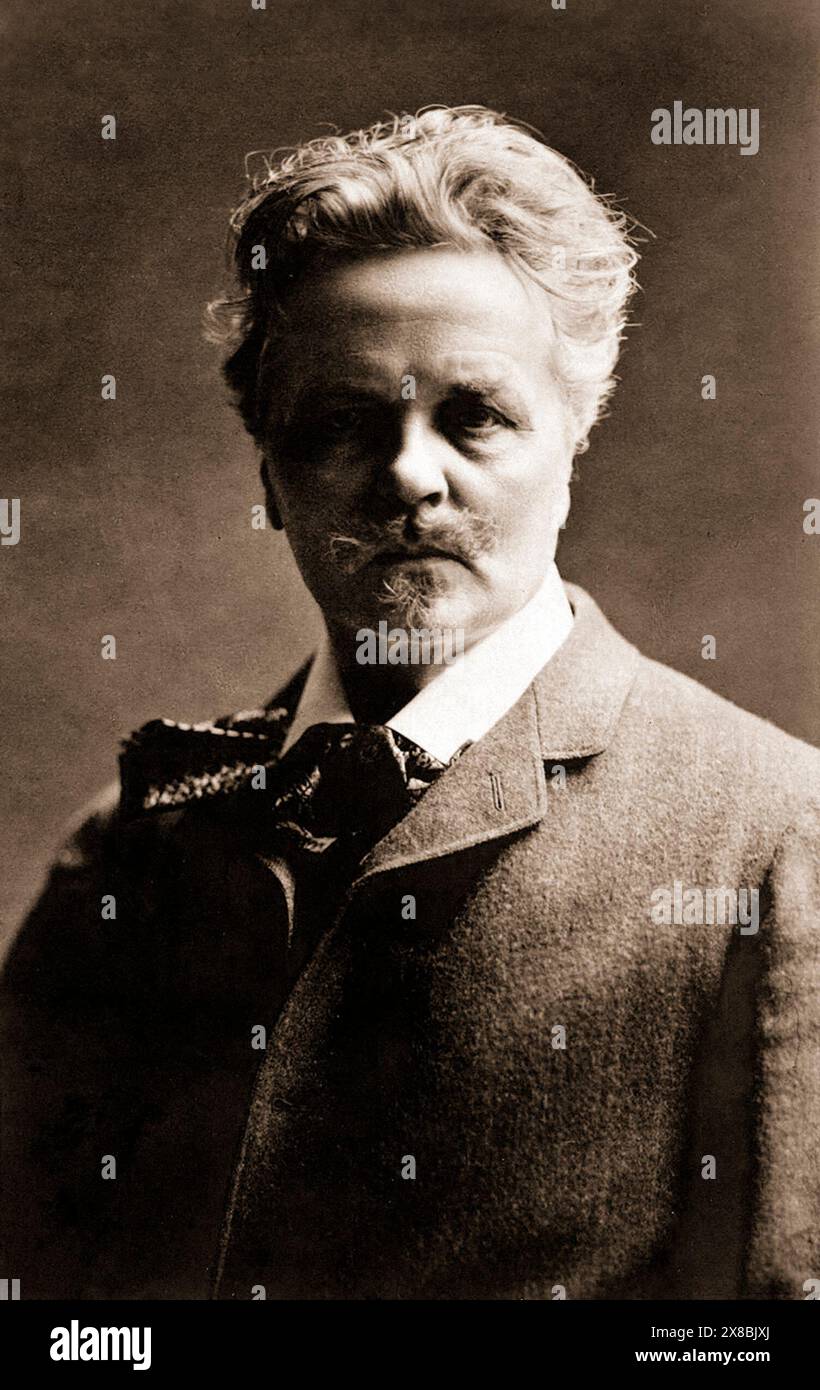 Agosto Strindberg, 1901 Foto Stock