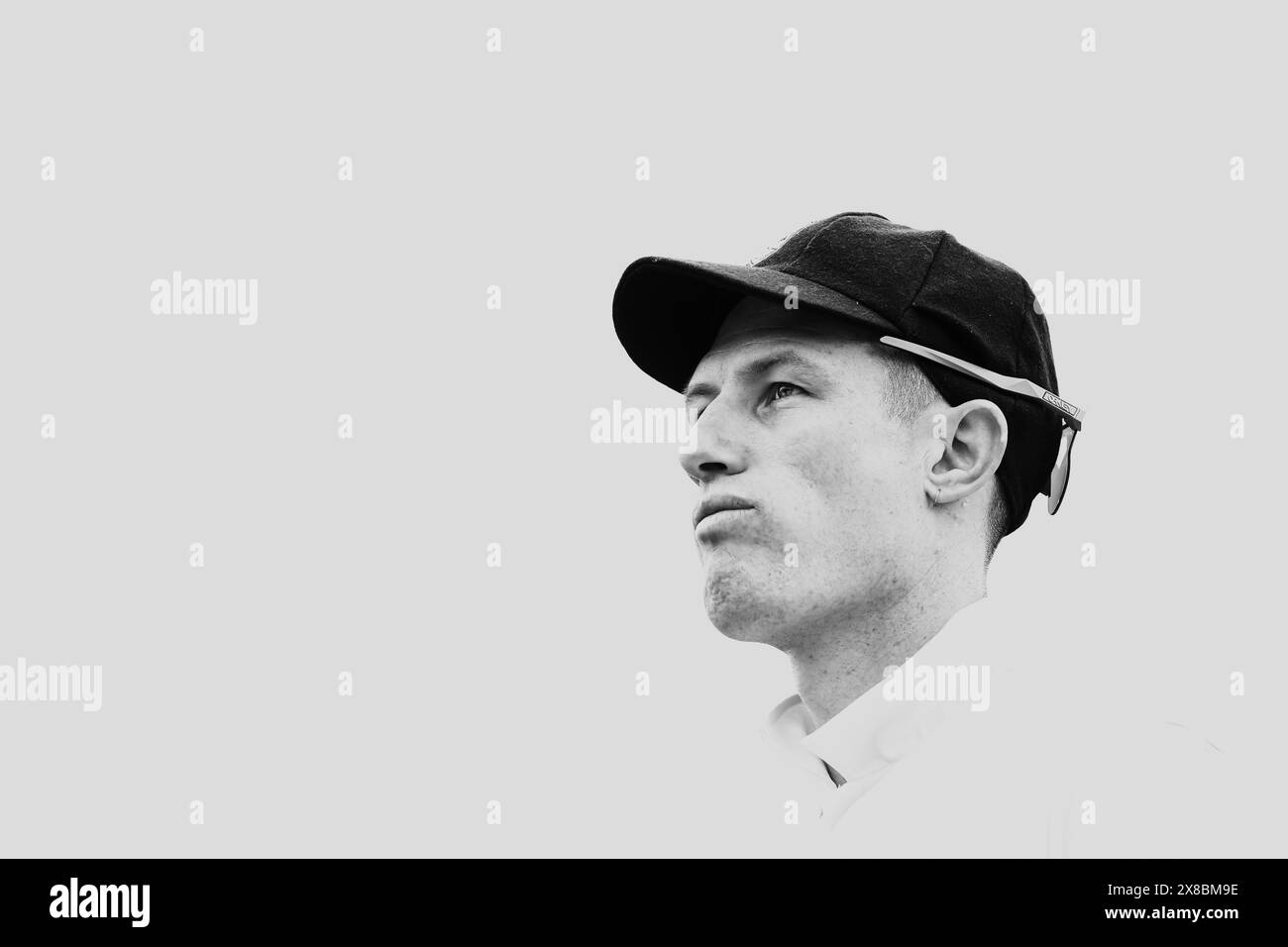 Bristol, Regno Unito, 24 maggio 2024. Cameron Bancroft del Gloucestershire durante il Vitality County Championship match tra Gloucestershire e Derbyshire. Crediti: Robbie Stephenson/Gloucestershire Cricket/Alamy Live News Foto Stock